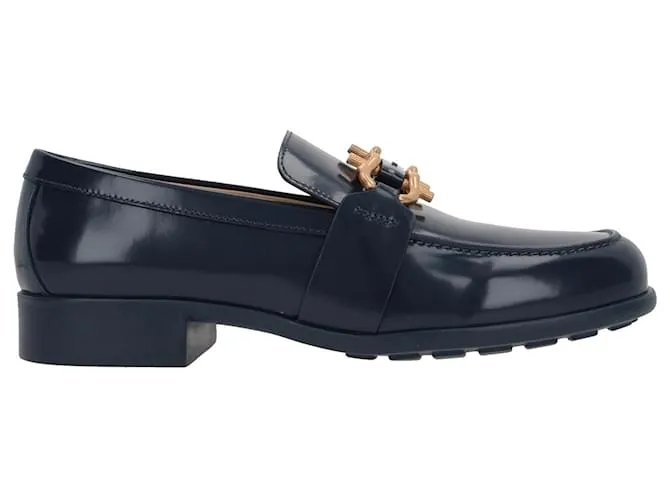 Scarpe Mocassino Monsieur Bottega Veneta Blu