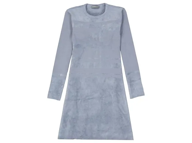 Abito in lana vergine Alberta Ferretti Grigio