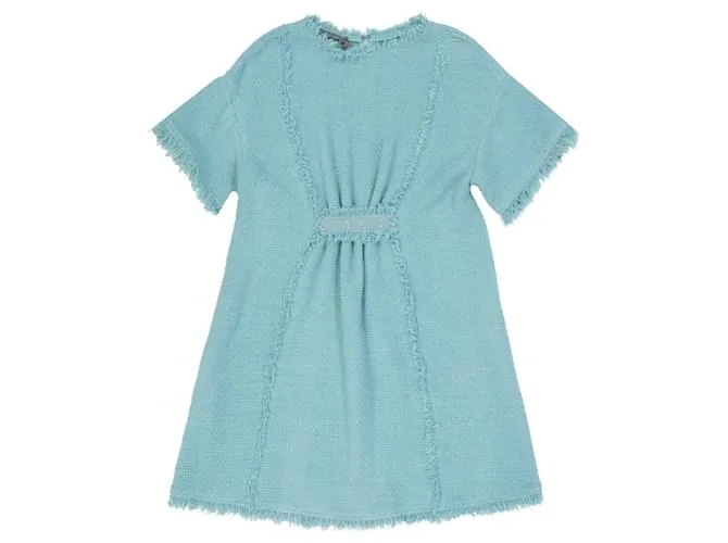 Abito Mini in Cotone Alberta Ferretti Verde