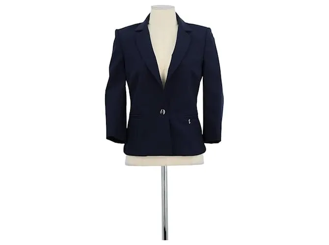 Elisabetta Franchi Blazer blu navy