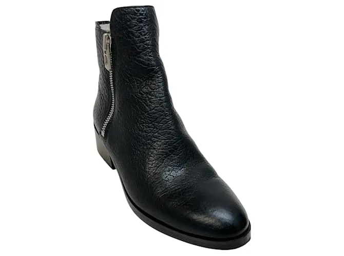 Stivaletti Alexa in pelle nera con shearling di 3.1 Phillip Lim Nero