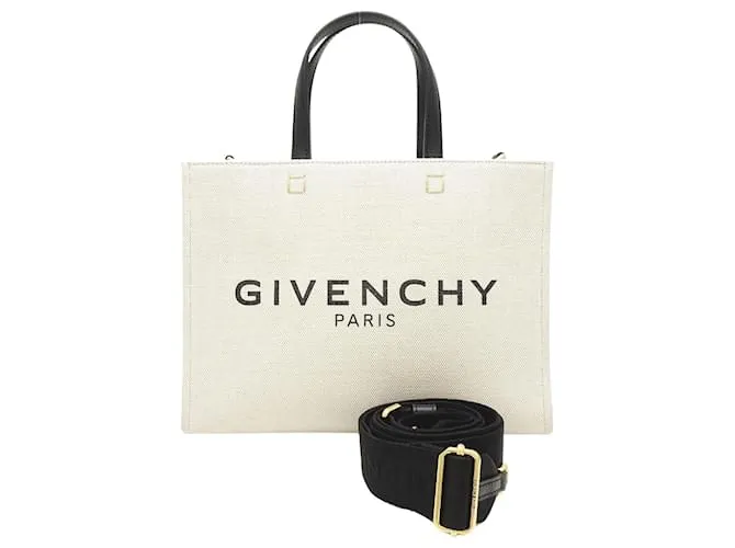 Borsa a mano Givenchy G Tote Small Beige/Nero
