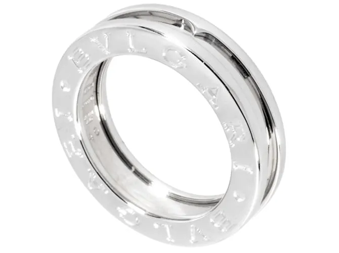 Bulgari Anello B.zero1 1-Band Bvlgari in oro bianco 18K