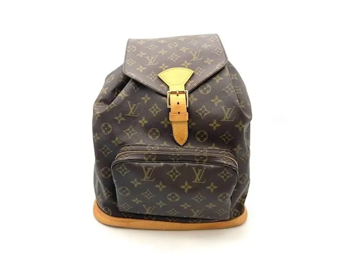 Zaino Montsouris GM di Louis Vuitton Monogramma