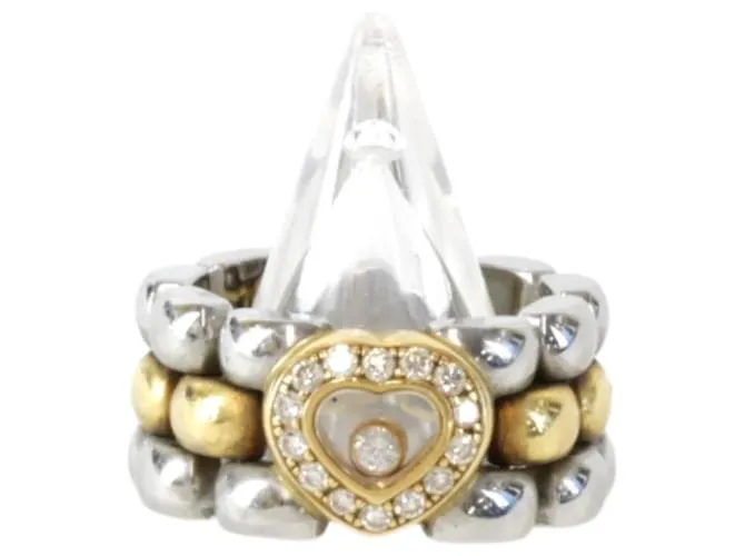 Anello in diamante Happy di Chopard Giallo