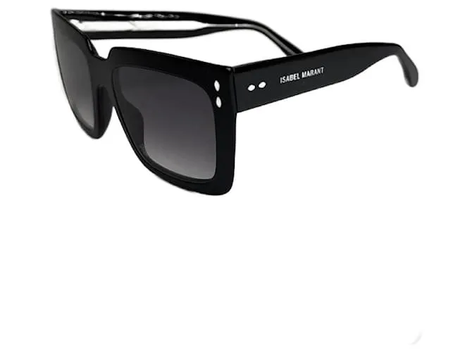 Occhiali da sole vintage Isabel Marant neri Nero