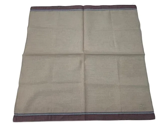 Céline Sciarpa vintage Celine beige marrone