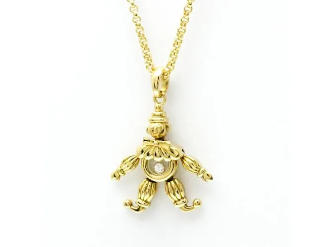 Collana Pierrot Happy Diamonds di Chopard D'oro