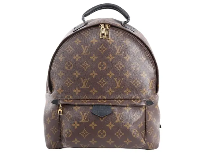 Zaino Palm Springs MM Monogramma Louis Vuitton M44874 Marrone