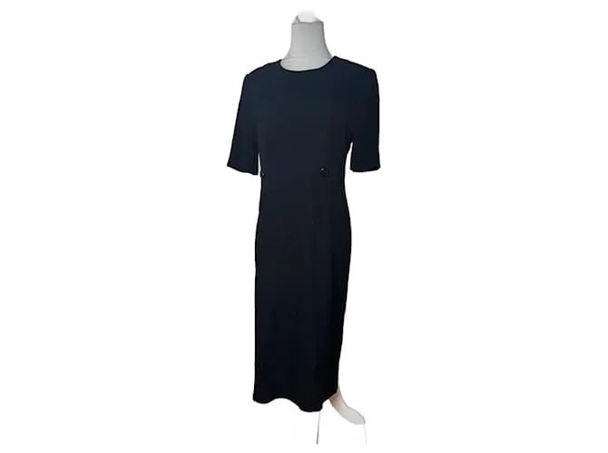 Abito in lana vintage Givenchy nero m/L