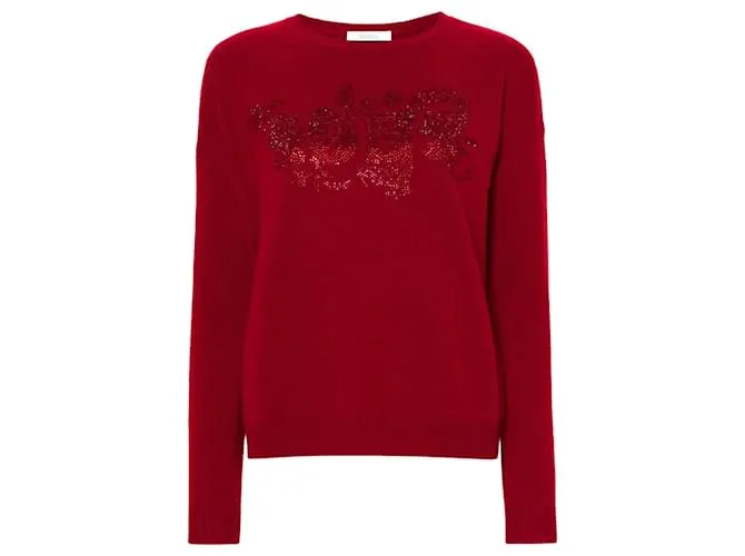 Maglioni in lana e cashmere 'Nias' di Max Mara Rosso