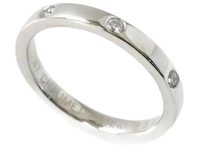 Anello Eterno in Platino e Diamanti Chaumet