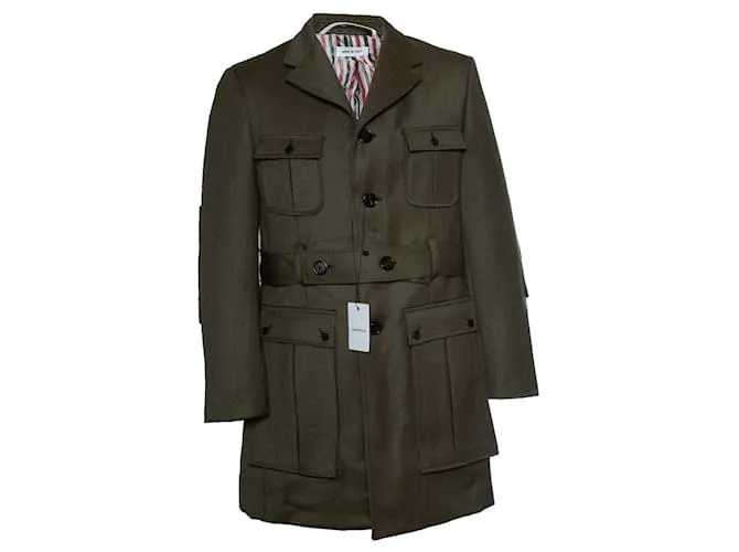 Thom Browne, trench verde