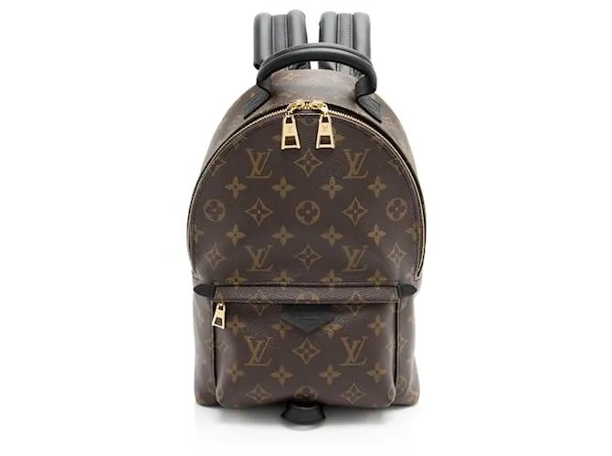 Zaino Palm Springs PM in tela Monogram Louis Vuitton Nero