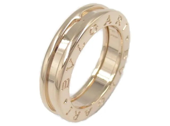 Bulgari Anello Bvlgari B-zero1 Au750 Taglia 8.5 D'oro Metallico