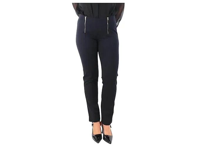 The row Pantaloni neri con zip frontale - taglia XS Nero