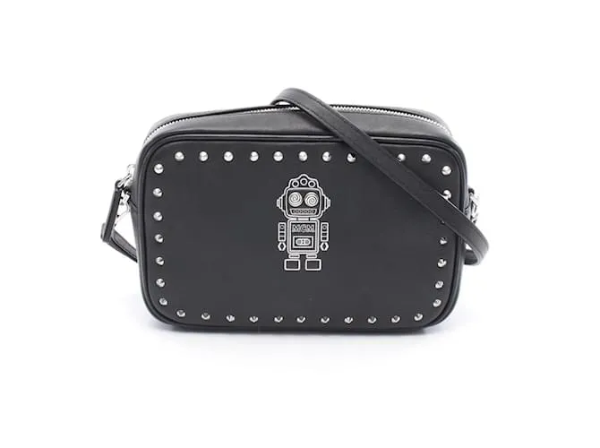 Borsa a Spalla MCM Robot Nero