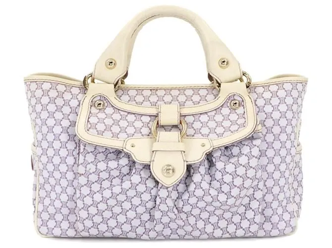 Céline Borsa a mano Celine Macadam Crudo Porpora