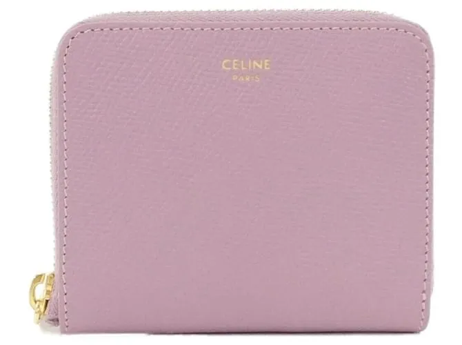 Céline Piccolo portafoglio con zip Celine