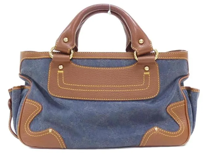 Céline Borsa a mano Celine Boogie Blu