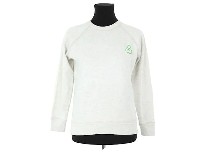 Isabel Marant Etoile Felpa in cotone beige