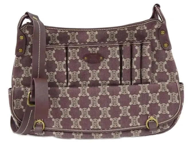 Céline Borsa a Spalla in Denim Bordeaux Celine Bordò