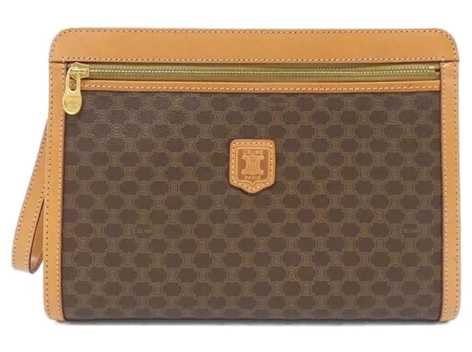 Céline Borsa a mano Celine Brown Marrone