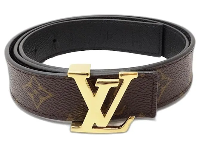 Cintura Monogram Louis Vuitton Marrone Monogramma