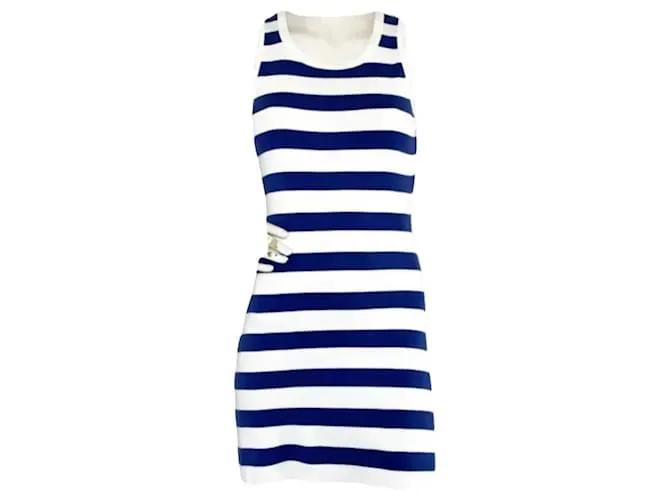 Jean Paul Gaultier Vestiti Bianco Blu