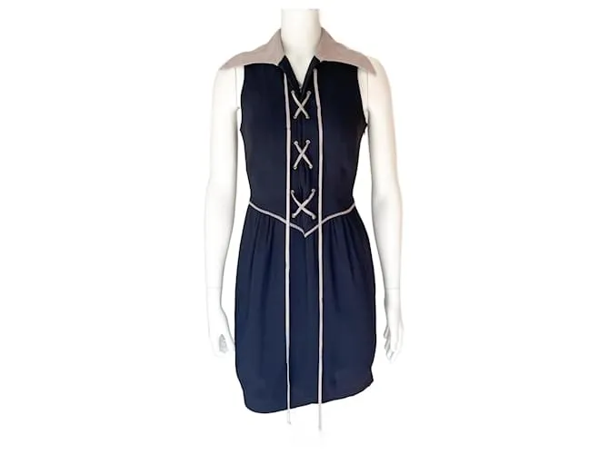 Moschino Vestiti Blu Porpora Blu navy
