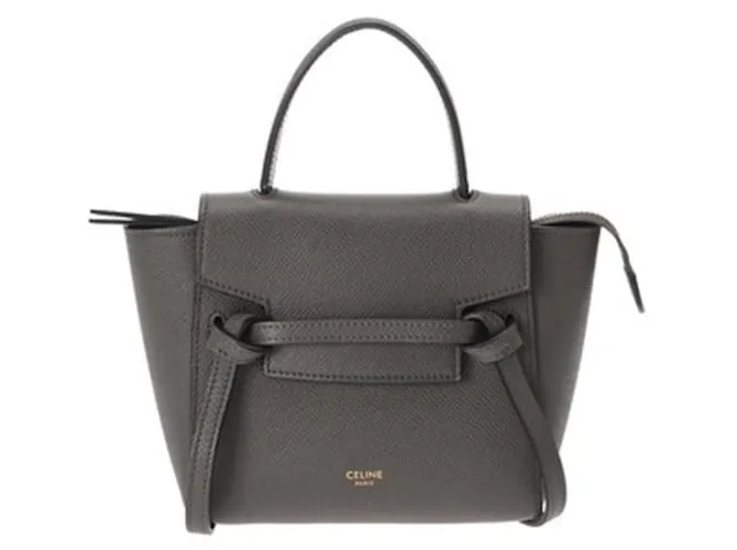 Céline Borsa a cintura Pico Celine in grigio Marrone