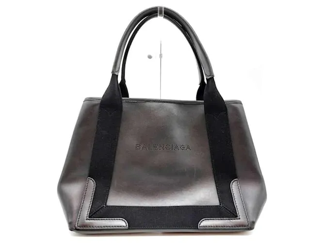 Everyday Borsa tote in pelle nera Balenciaga Nero