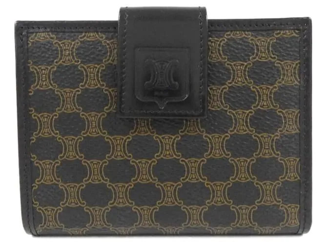 Céline Portafoglio bi-fold Celine Black Nero