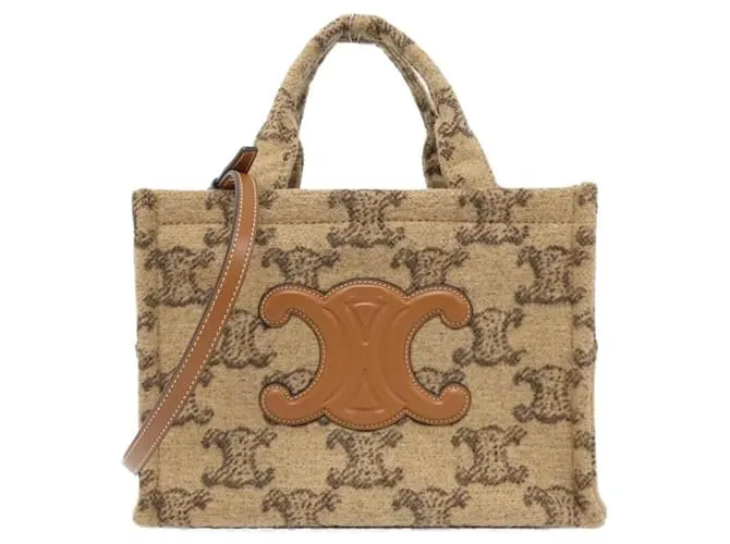 Céline Borsa a mano Cabas Small di Celine Cammello