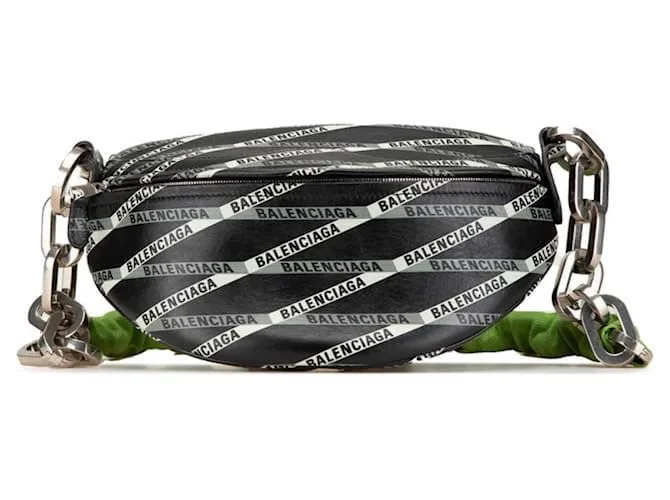 Marsupio souvenir Balenciaga Nero Verde