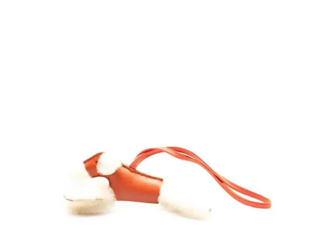 Hermès Borsa Charm Buddy di Hermes Rosso Crudo