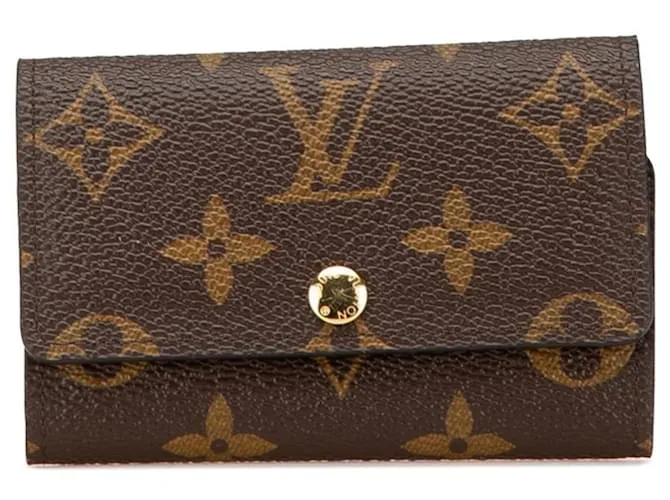 Portachiavi Multicle 6 Monogram Louis Vuitton Marrone