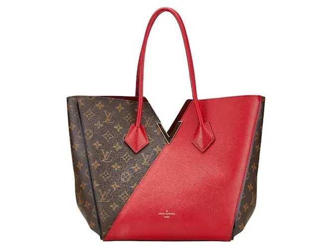 Borsa Tote Kimono MM Monogramma Louis Vuitton Rosso Fuschia