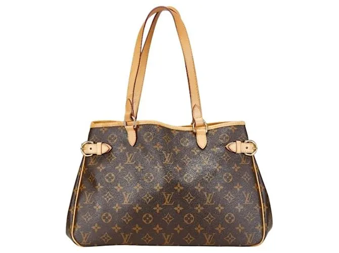 Borsa a spalla orizzontale Batignolles Monogram di Louis Vuitton Marrone
