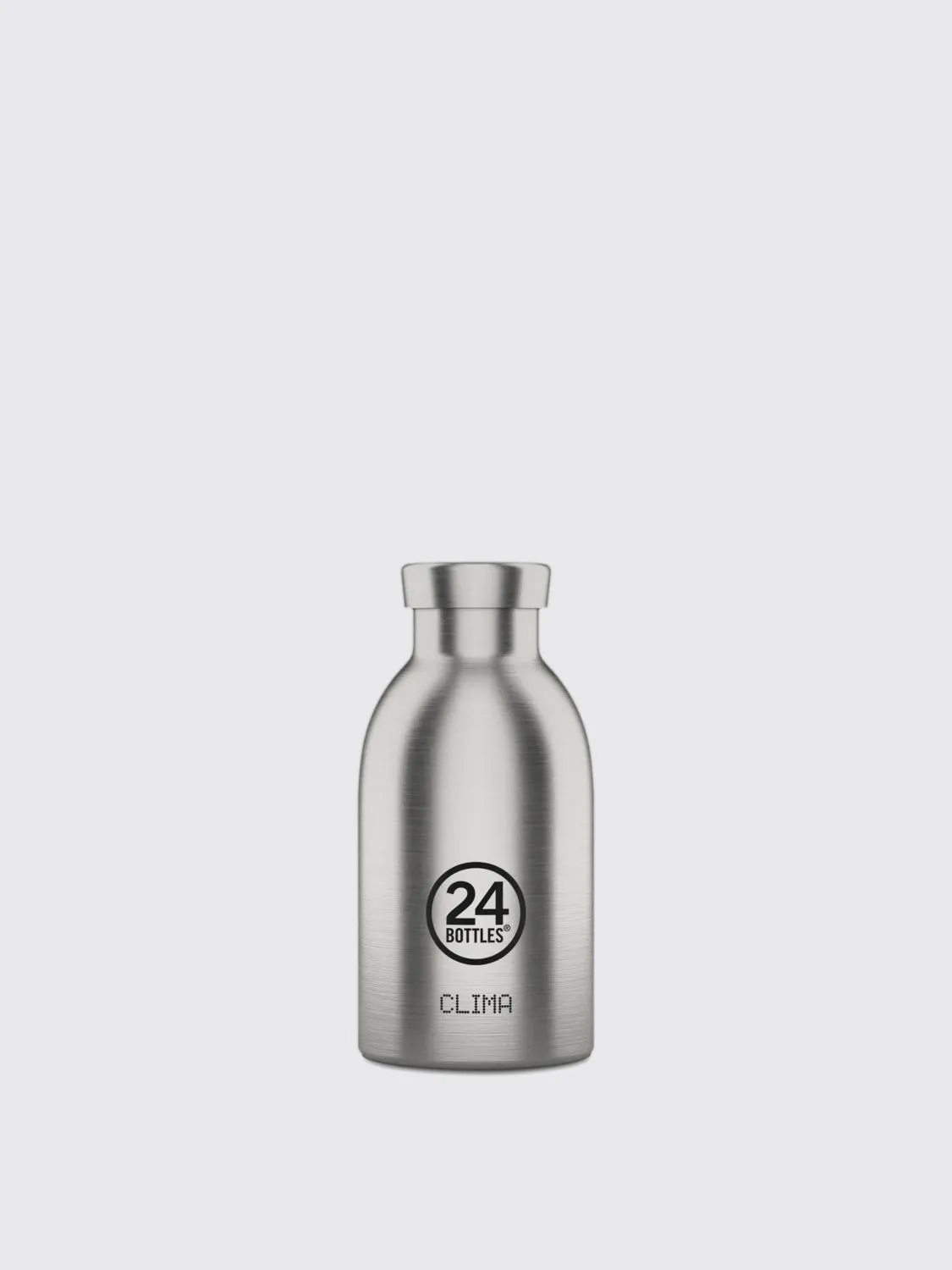 Bottiglia Clima Bottle Brushed Steel 330 ml 24bottles
