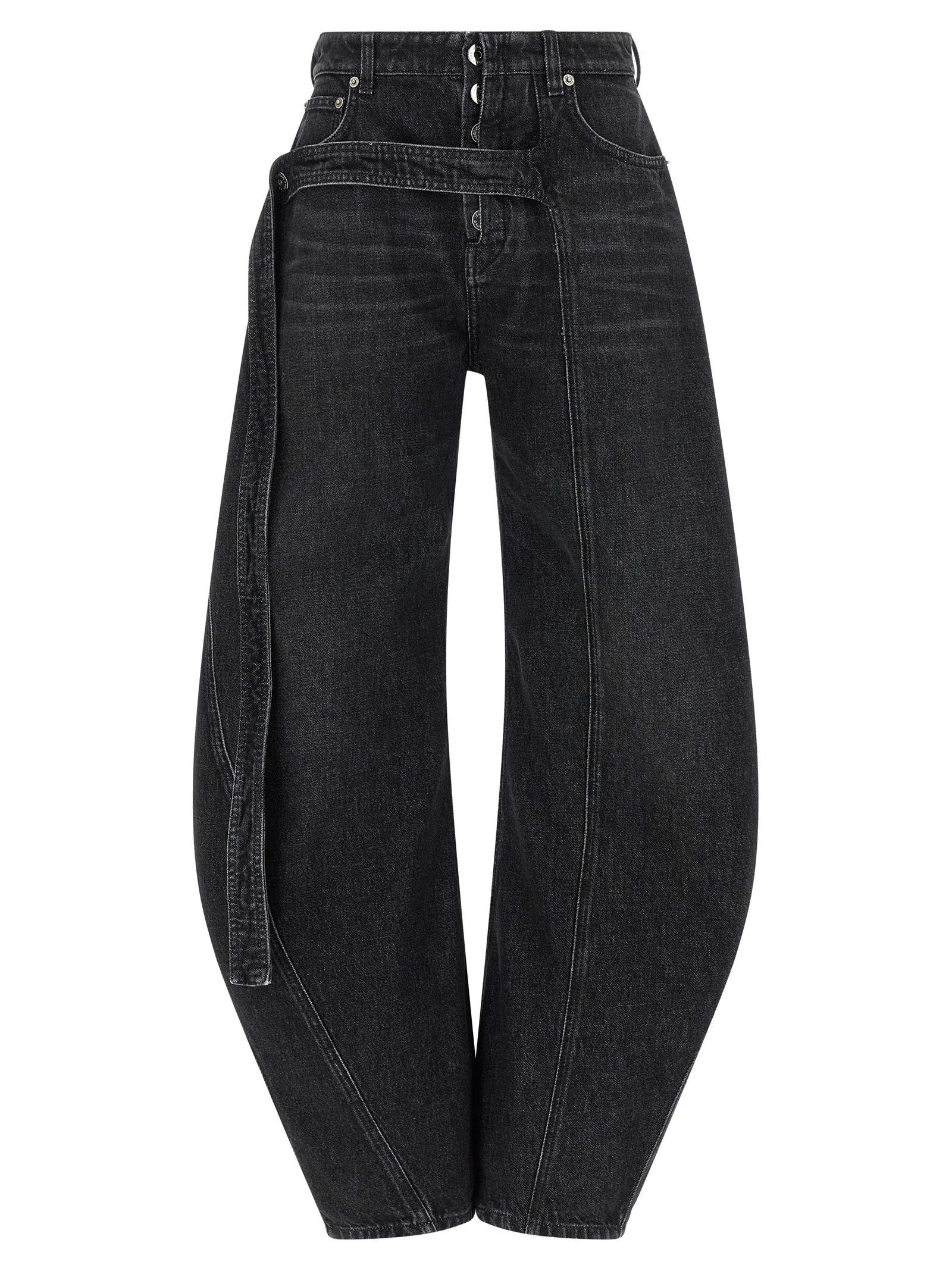 Low Waist Jeans Nero