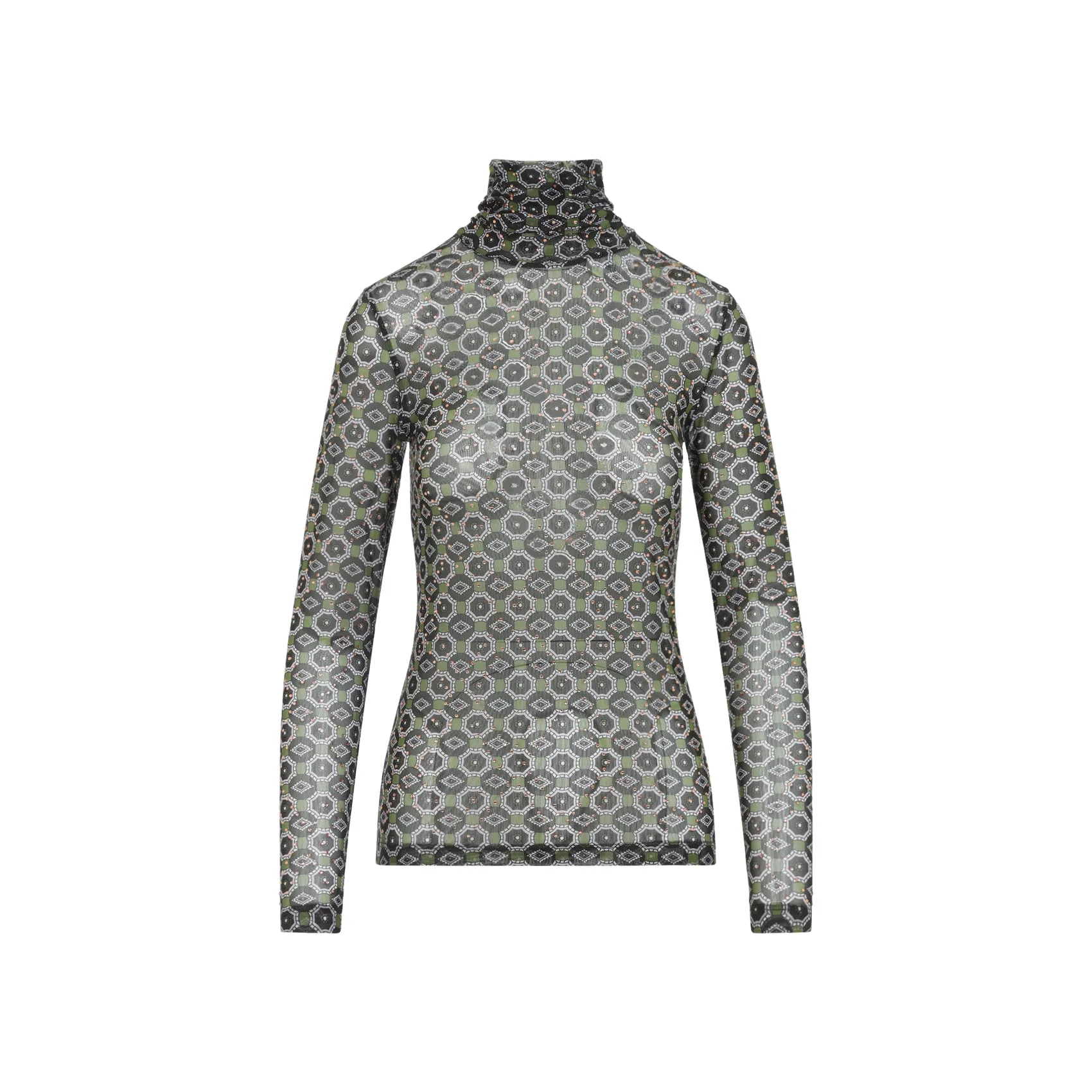 Green Hoyser Polyamide Sweater