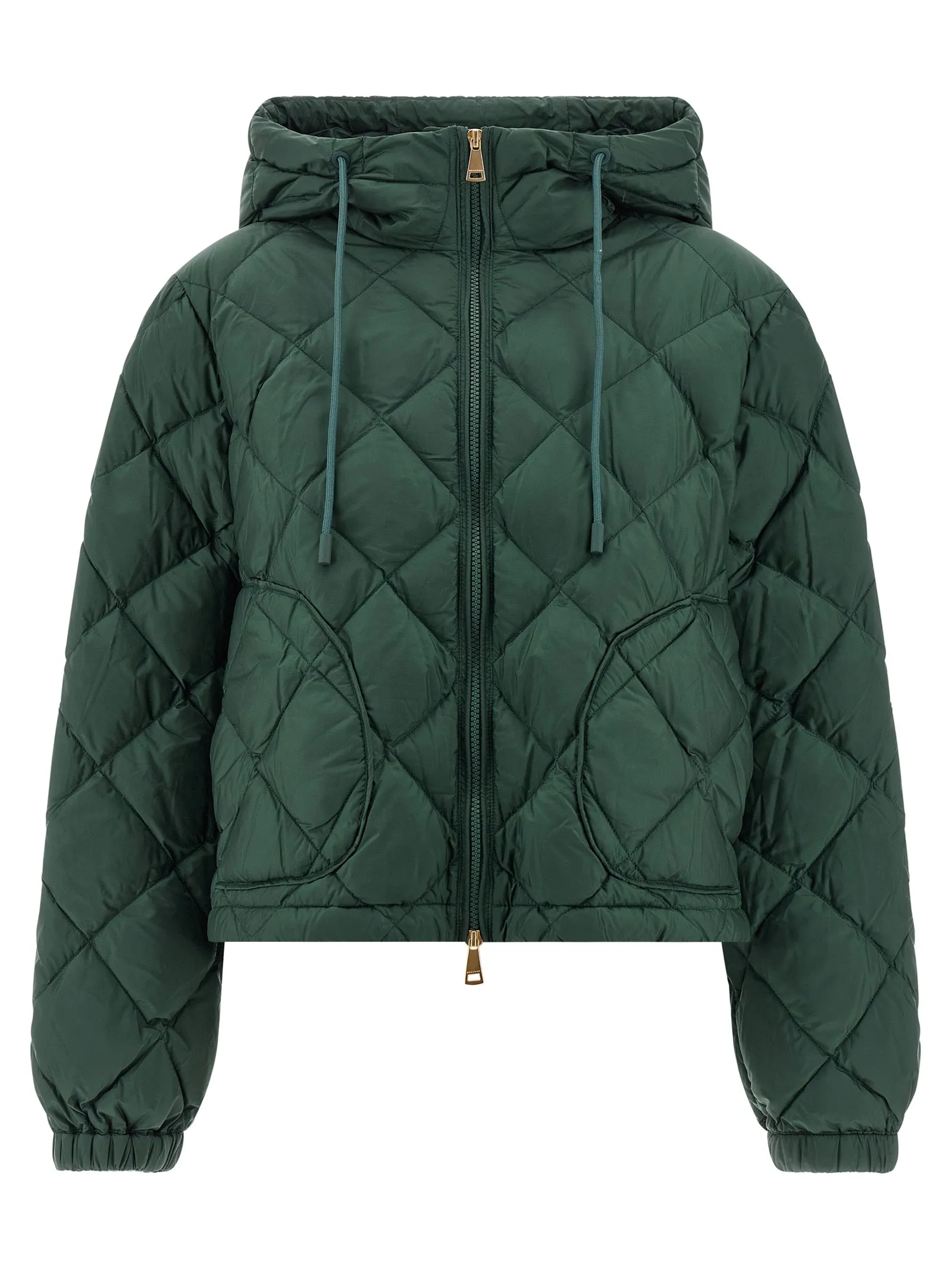 Eris Puffer Jackets Verde