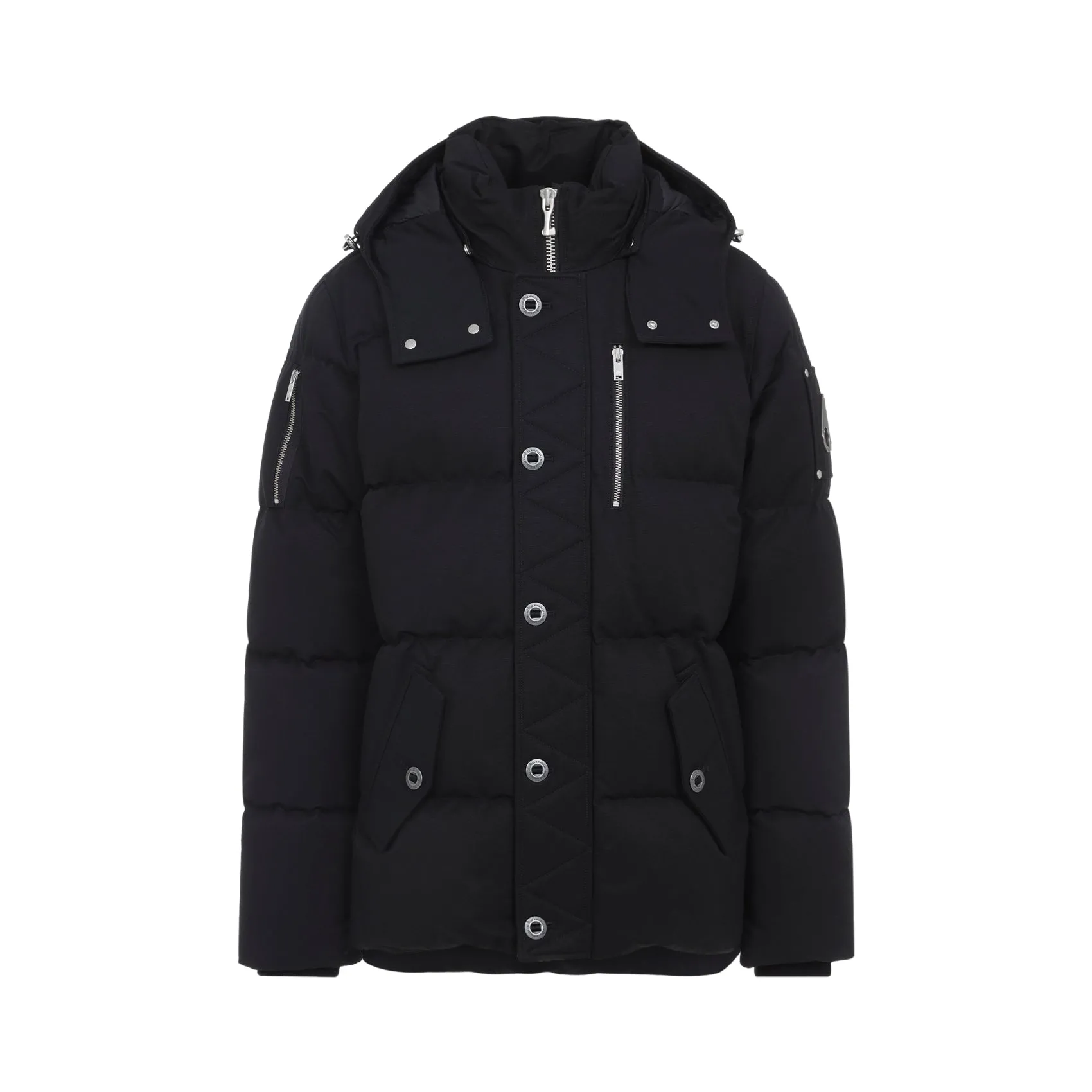 Black Cotton Original 3q Jacket