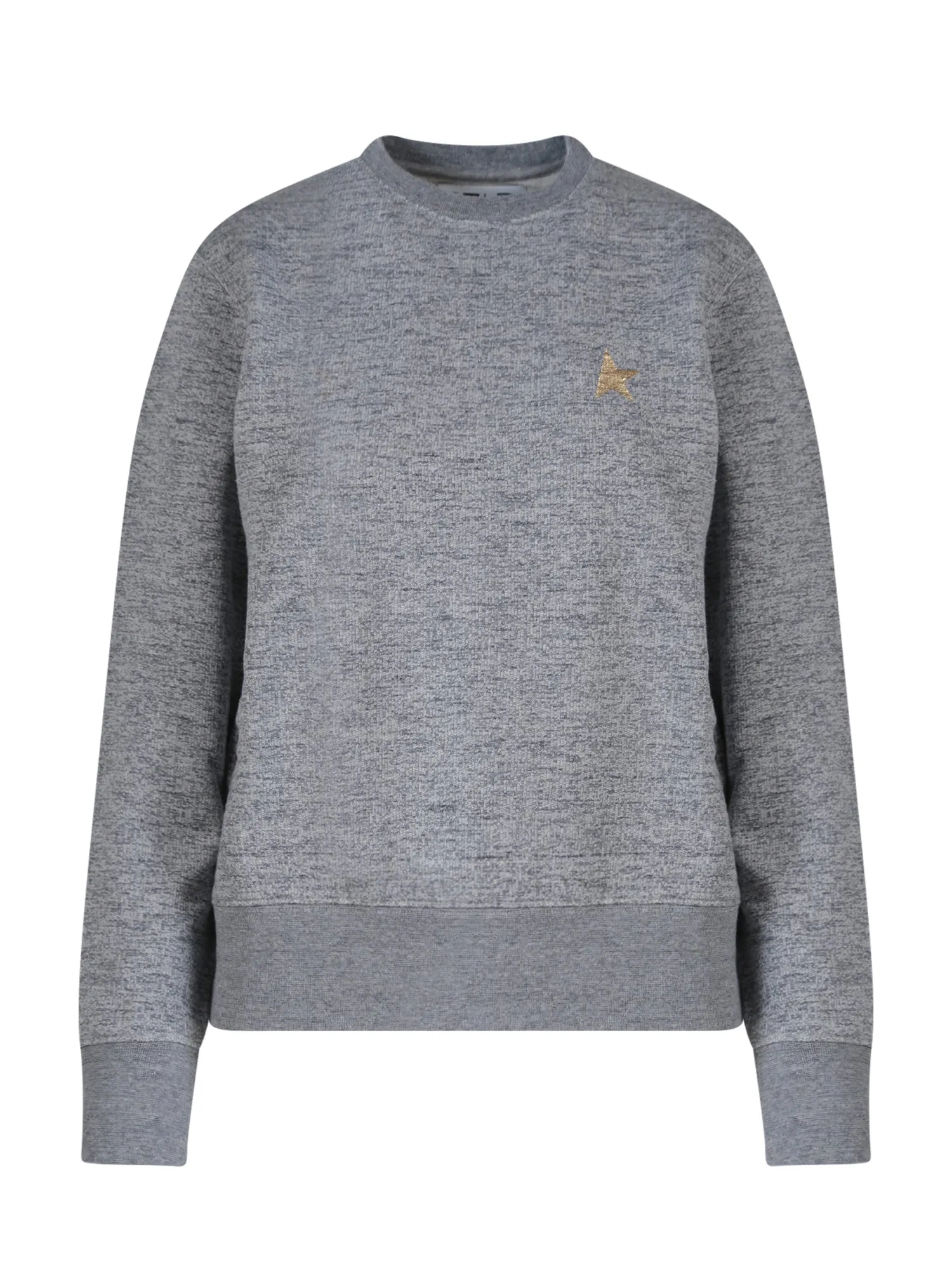 Cotton Sweatshirt With Star Print