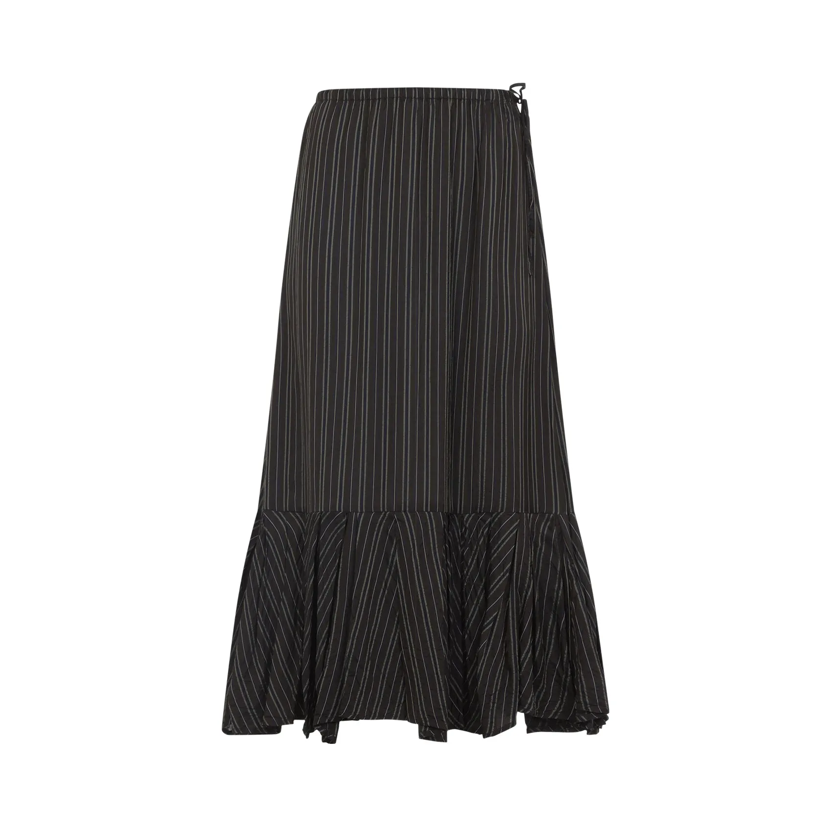Brown Cupro Spity Skirt
