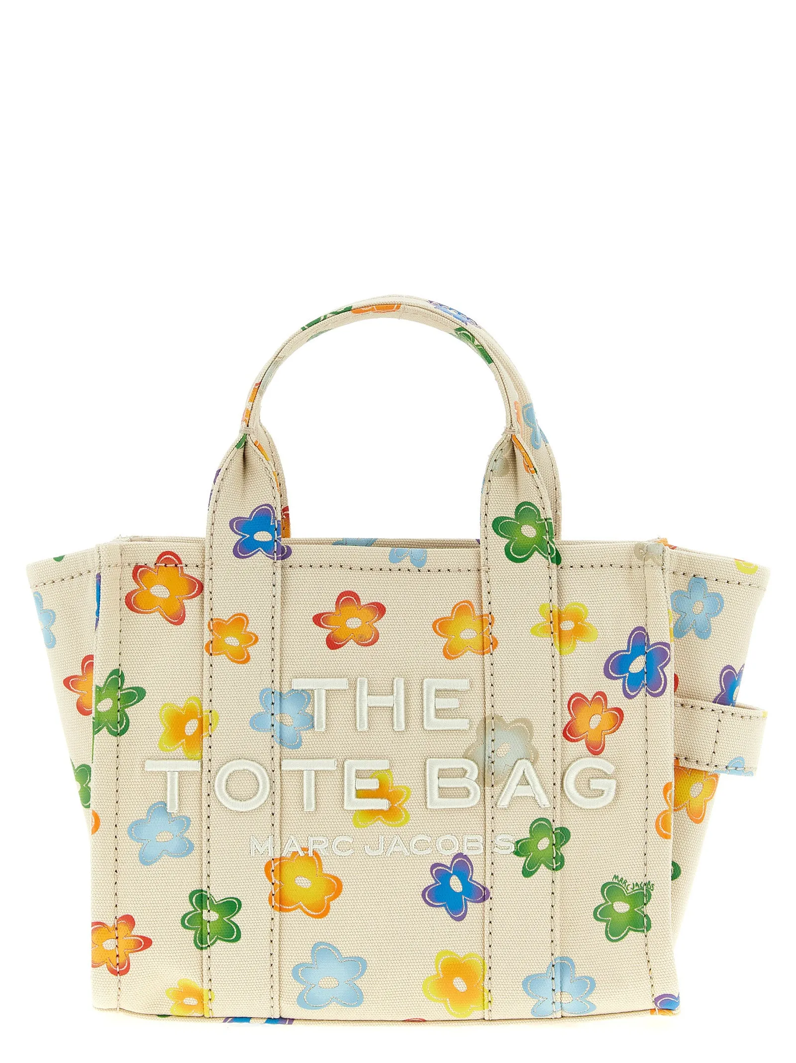 The Wild Daisy Canvas Small Tote Borse A Mano Multicolor