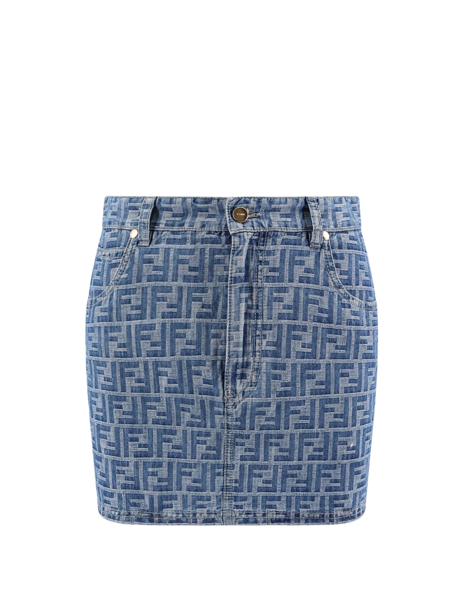 Ff Chambray Mini Skirt