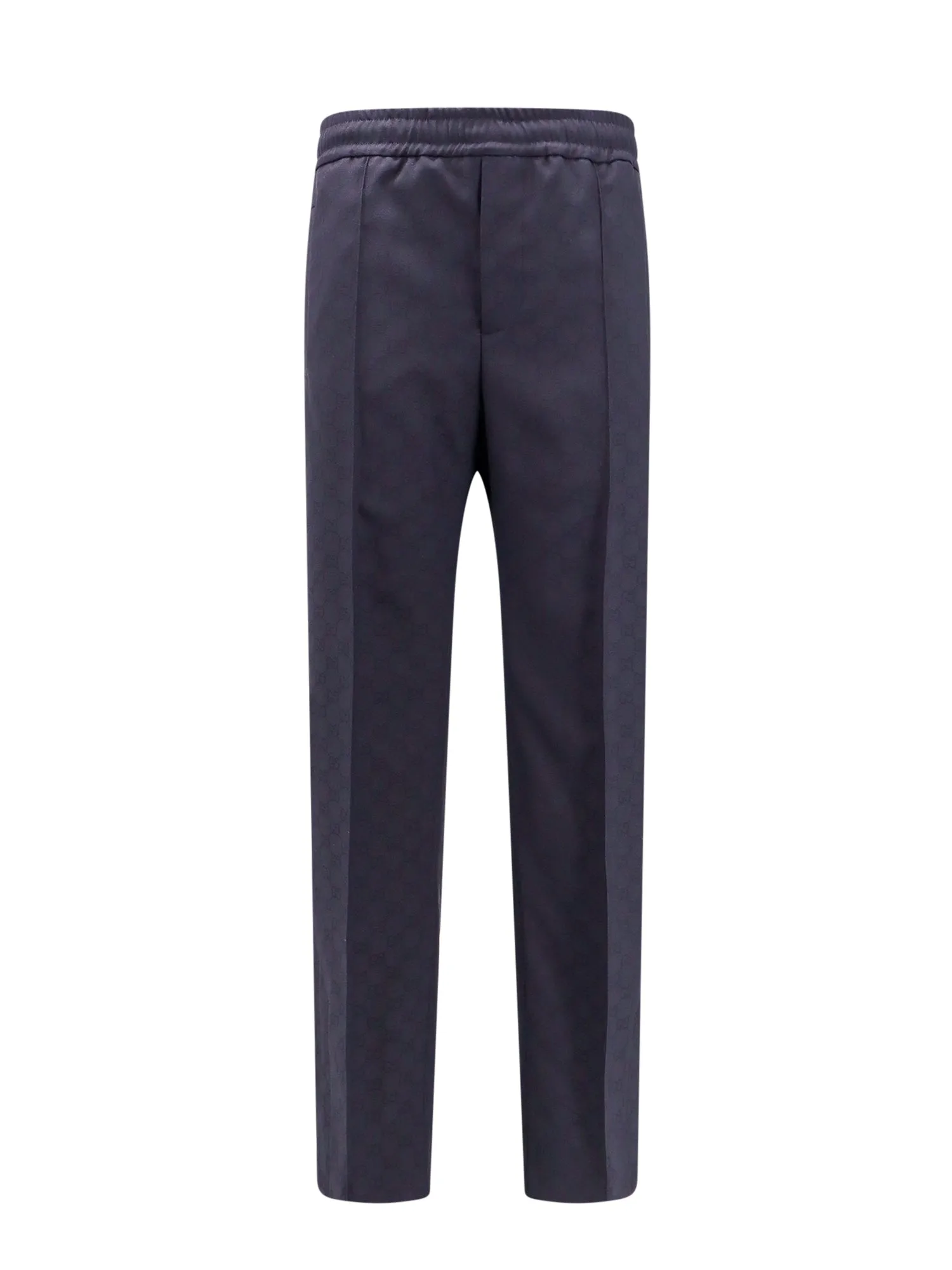 Gg Fabric Trouser With Web Detail