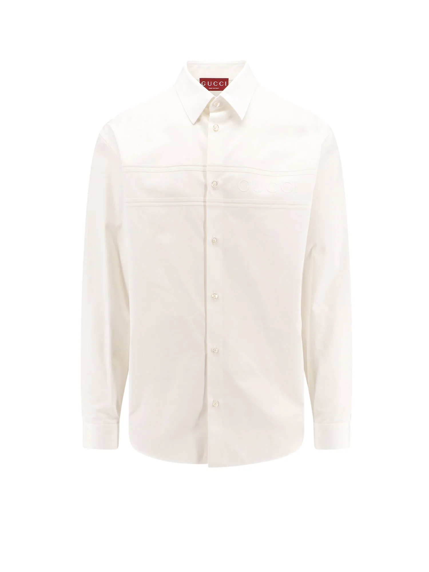 Cotton Shirt With Frontal Logo